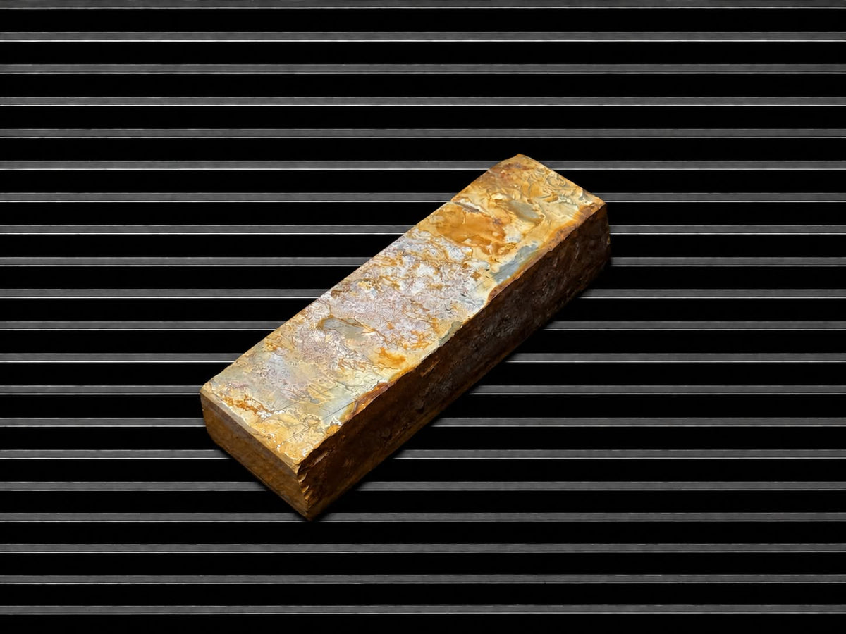 Ohira Suminagashi Renge Suita--Japanese Natural Whetstone